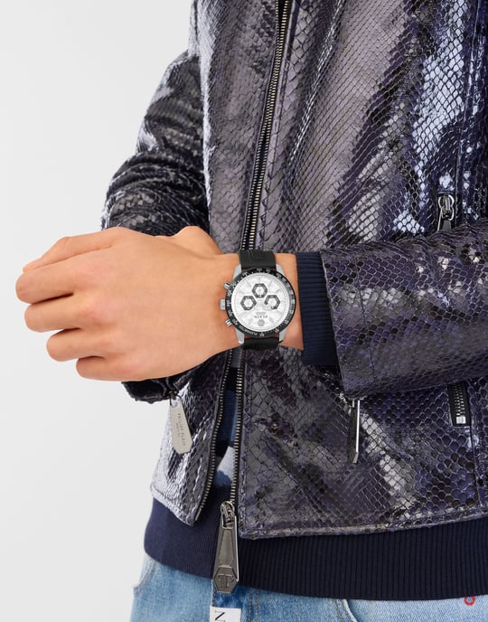 Philipp Plein Pleinmeter Herren Schwarze Uhr PWPYA0124 - Image 3
