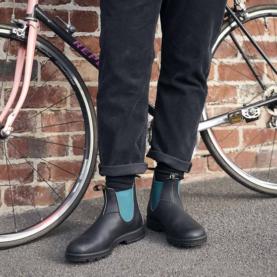 Blundstone #2307 Black/Teal Chelsea Boot