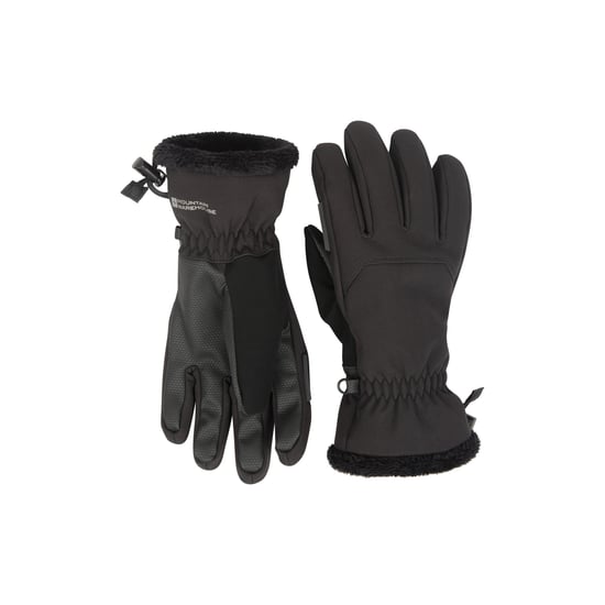 Mountain Warehouse Damen Escalade Wasserdichte Softshell Skihandschuhe (Schwarz) - Image 3