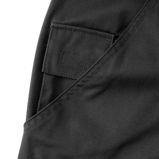 Russell Mens Polycotton Twill Trouser / Pants (Regular) (Black)