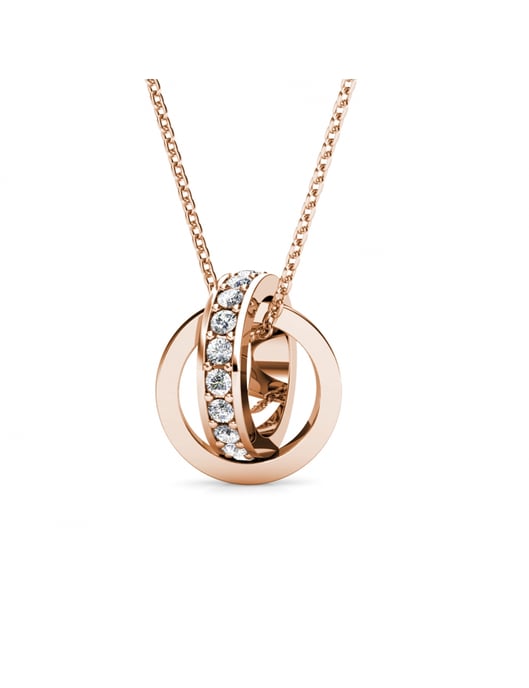Schicke Kreis-Reifensets - Rose Gold und Kristall - Image 5