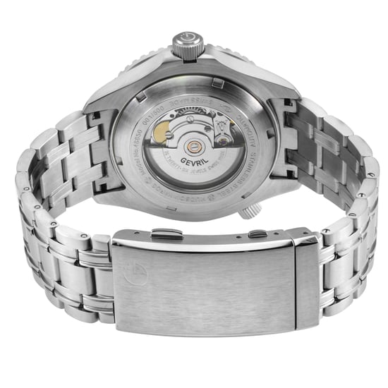 Gevril Herrenuhr Hudson Yards Schweizer Automatikuhr Dunkelgrau - Image 2