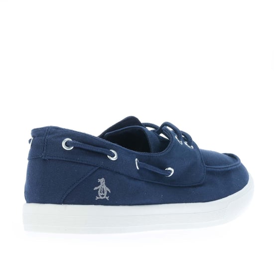 Chaussures Sailor Shoes Original Penguin Pour Homme en Bleu Marine - Image 3