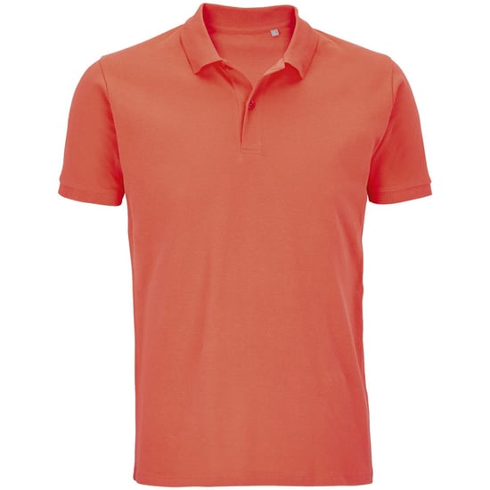 SOLS - "Planet" Poloshirt Baumwolle aus biologischem Anbau für Herren (Pop Orange) - Image 1