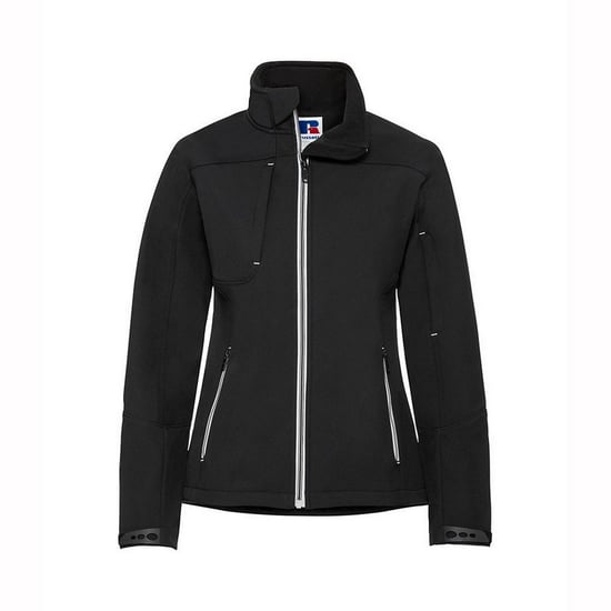 Russell - "Bionic" Softshelljacke für Damen (Schwarz) - Image 1
