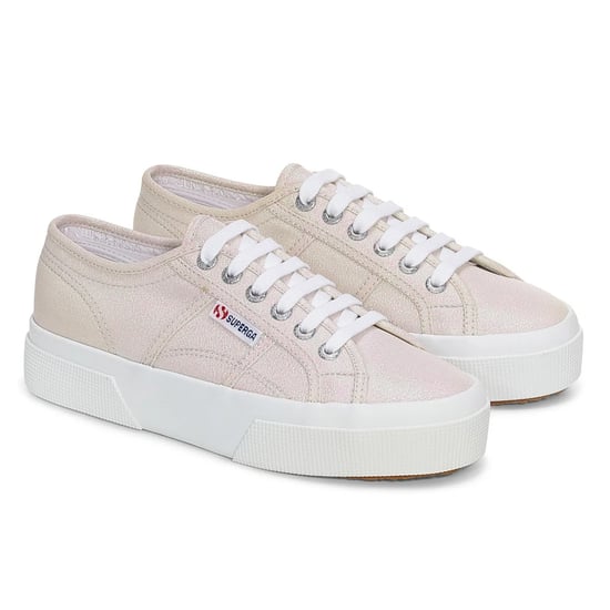 Superga - Damen Sneaker "2740 Lame" (Beige/Schimmer) - Image 3