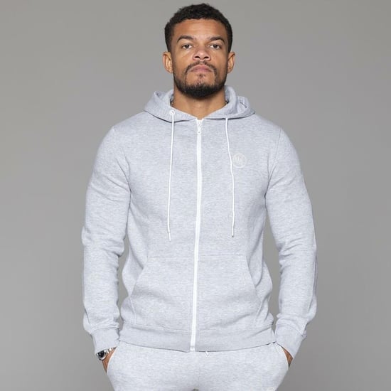 MYT Neue Herren Fleece Zip Up Hoodie Grau - Image 1