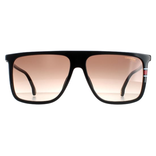 Carrera Square Mens Black/Dark Brown 172/N/S Sunglasses
