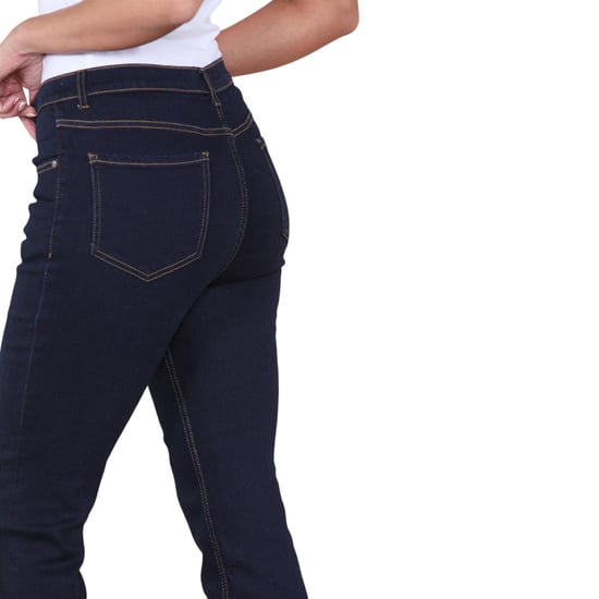 Magic Shaping hoch taillierte Slim Flare Leg Jeans für Damen in Indigo - Image 3