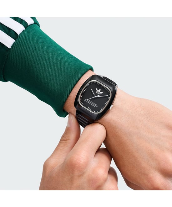 Adidas Originals Retro Wave Zwei Unisex schwarze Uhr AOSY24531 - Image 5
