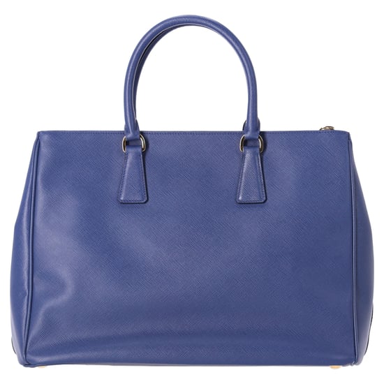 Prada Große Galleria Handtasche aus blauer Saffiano-Leder - Image 2