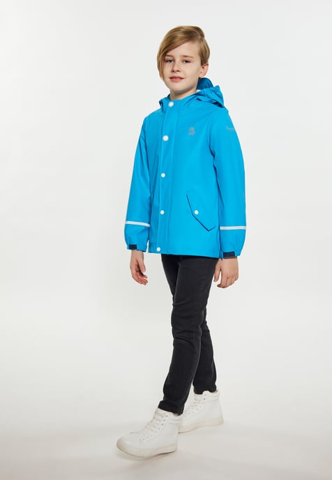 Schmuddelwedda Regenmantel Jungen (Kinder) Cyanblau - Image 2