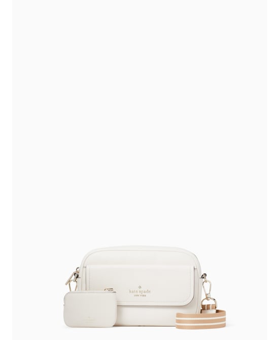 Rosie Pebbled Leather Small Flap Camera Bag - Image 1