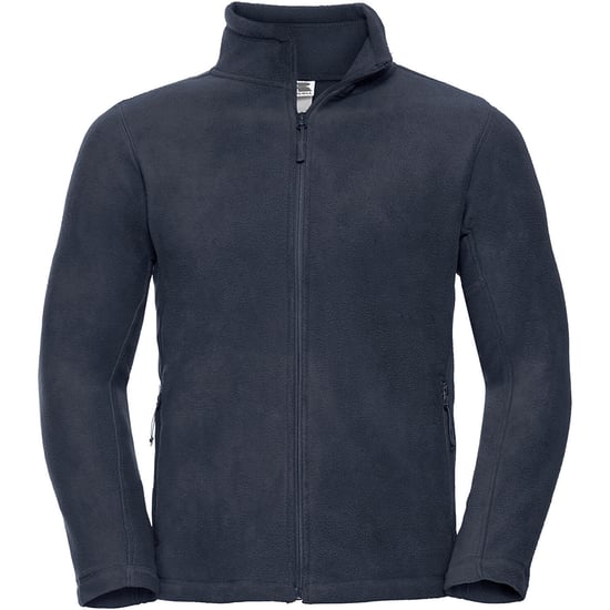Russell Mens Full Zip Outdoor Fleece Jacke (French Navy) - Image 1