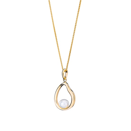 Orphelia 'Baptiste' Damen Halskette aus 925er Sterling Silber mit Anhänger - Gold ZH-7507/G - Image 3