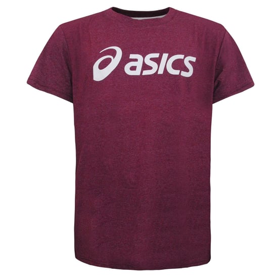 Asics Essentials Burgunderrotes T-Shirt für Herren - Image 1