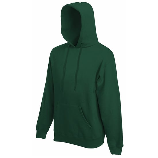 Fruit Of The Loom Herren Sweatshirt mit Kapuze / Hoodie (Flasche grün) - Image 4