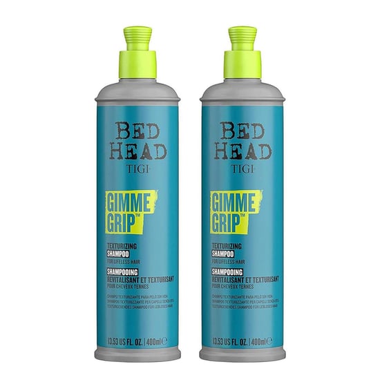 Tigi Gimme Grip Texturising Shampoo 400ml, 2pk