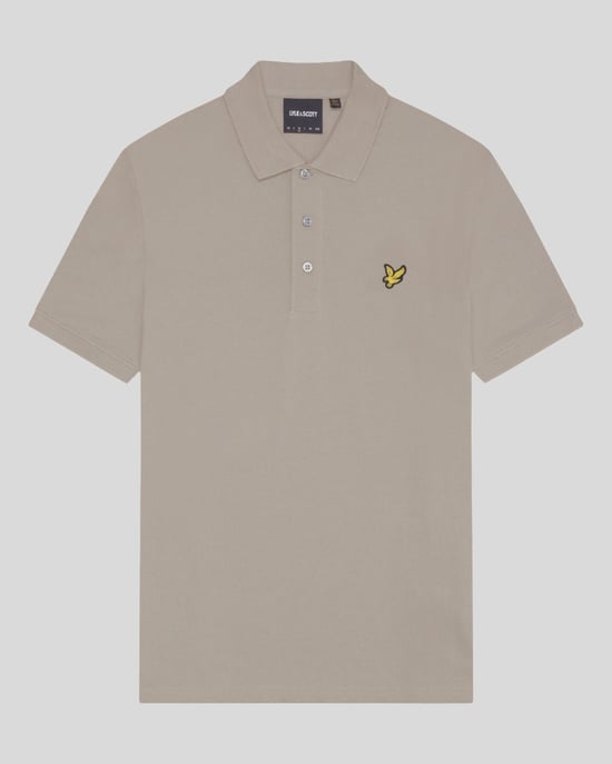 Schlichtes Poloshirt für Herren in Grün - Image 5