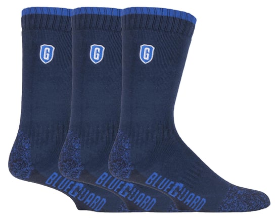 Blueguard - 3 Paar Multipack Ultra Durable Work Socks für Stahlkappenstiefel | Herren & Damen Langlebige Heavy Duty Socken - Blau - Image 1