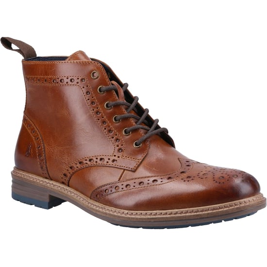 Hush Puppies Joshua Leder Männer Tan Stiefel - Image 1