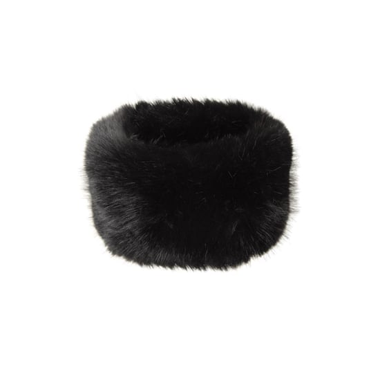 Mountain Warehouse Womens/Ladies Faux Fur Thermal Headband (Black)