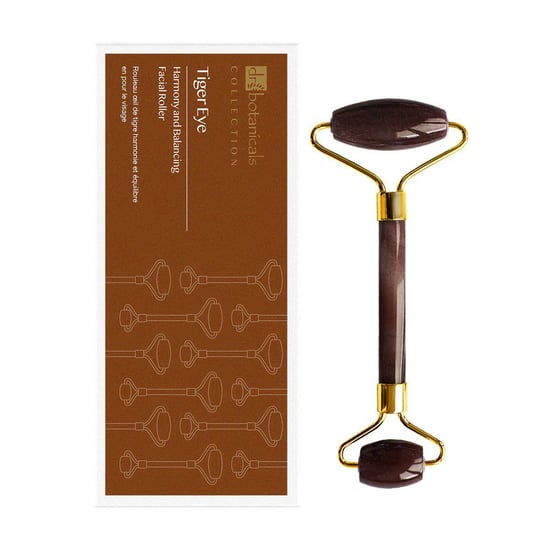 Dr. Botanicals Tigerauge Harmonie & Ausgleichende Gesichtsrolle (Goldmetallgriff) - Image 2