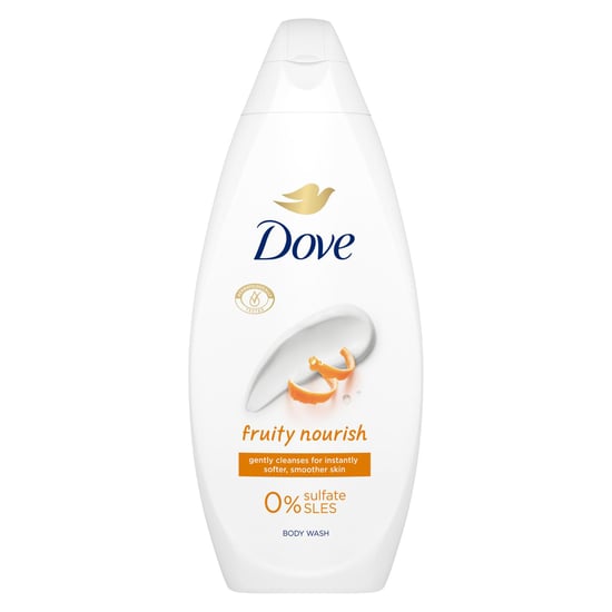 Dove Fruity Nourish Body Wash 0% Sulfate SLES for Soft & Smoother Skin, 6x225ml