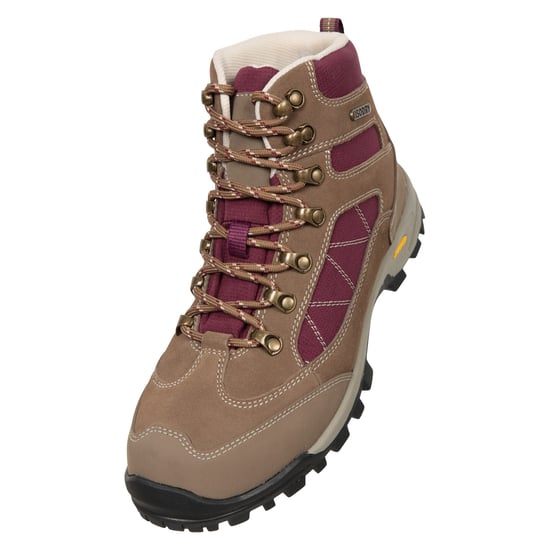 Mountain Warehouse Womens/Ladies Storm Suede Waterproof Hiking Boots (Brown)