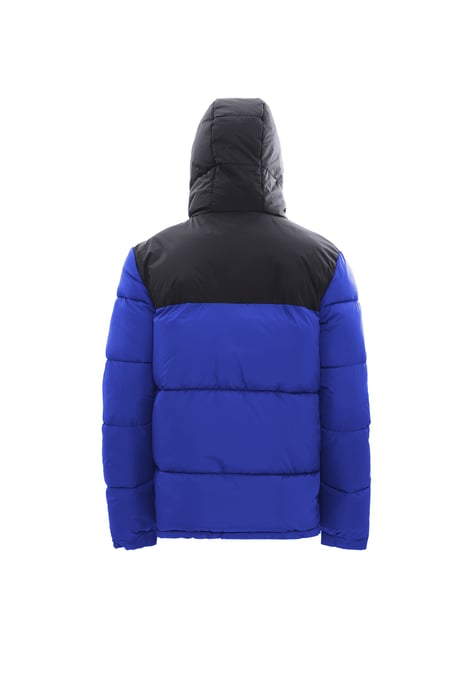 Mo Wattierte Steppjacke Herren Kobalt Schwarz - Image 2