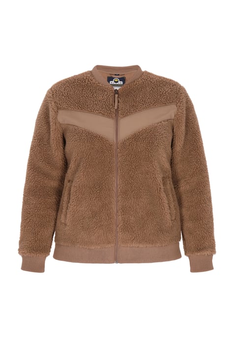 Schmuddelwedda Blouson Damen Dunkelbraun - Image 1