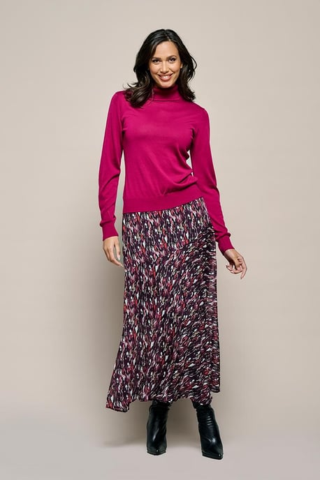 Amee Print Rock Taupe / Multi - Image 1