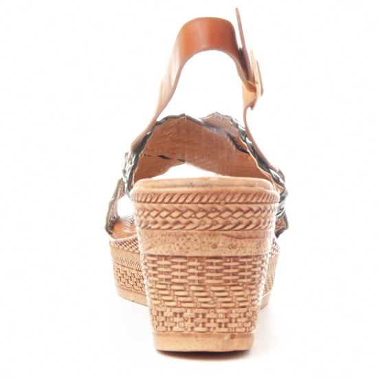 Montevita Wedge-Sandale Sandsum28 in Schwarz - Image 6