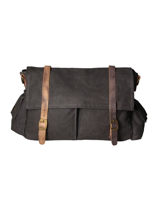 Gave Lux Schultertasche unisex BLACK - Image 1