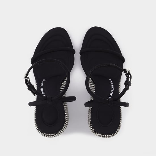 Dahlia 105 Pumps in Black Lycra