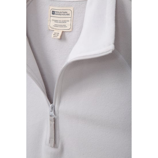 Mountain Warehouse Damen/Damen Montana Half Zip Fleece Top (Grau) - Image 2