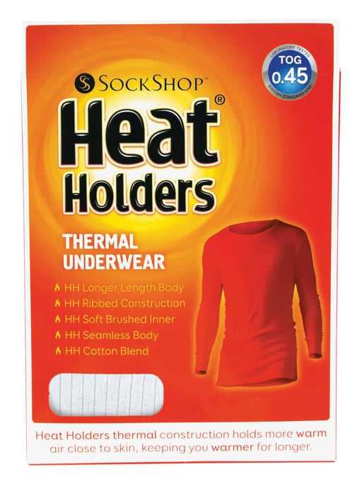 Heat Holders - Herren-Baumwoll-Wärmeunterwäsche Langarm-Top-Weste - Image 2