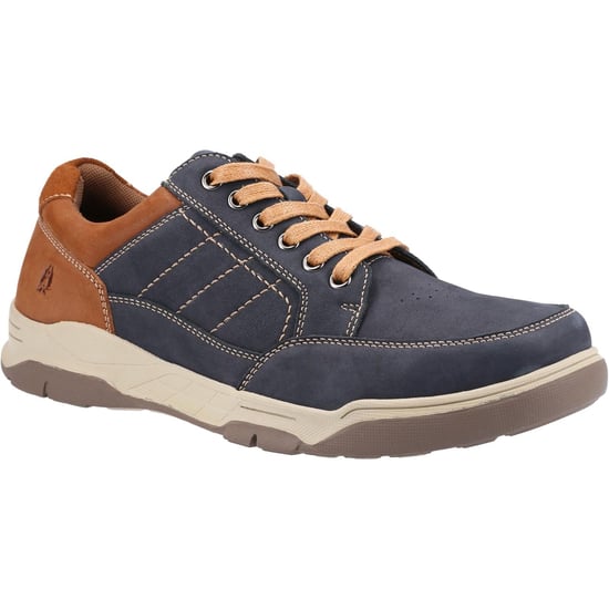 Hush Puppies - Herren Schuhe "Finley", Leder (Orange/Schwarz) - Image 1