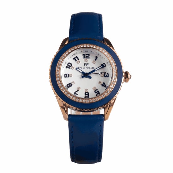 Folli Follie Damenuhr Quartz Gold Blau - Image 1