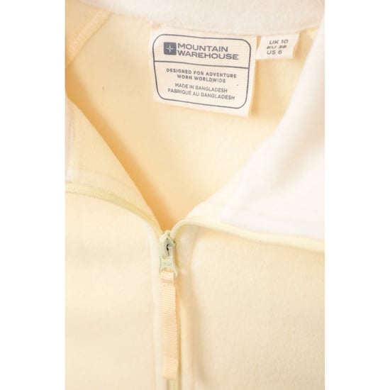 Mountain Warehouse Damen/Damen Montana Half Zip Fleece Top (Gelb) - Image 2