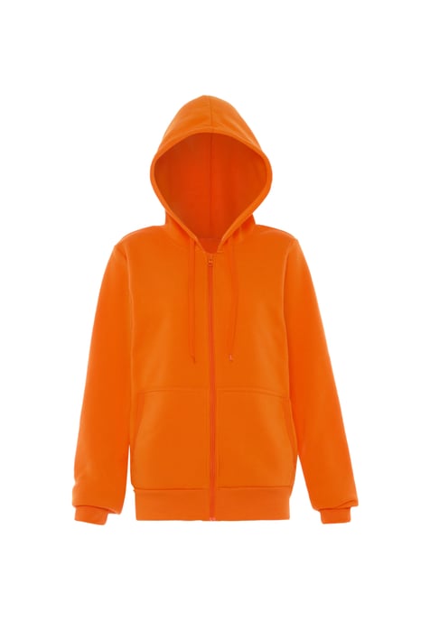 Mymo Kapuzenjacke Damen orange - Image 1