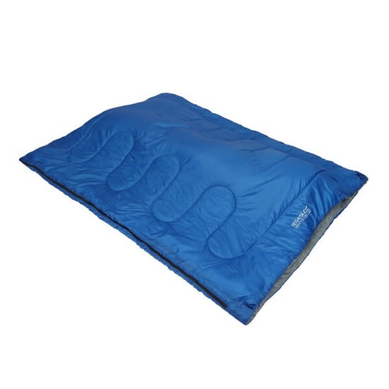 Regatta Huron Double 2 Person Rectangular Sleeping Bag (Oxford Blue/Dark Steel)
