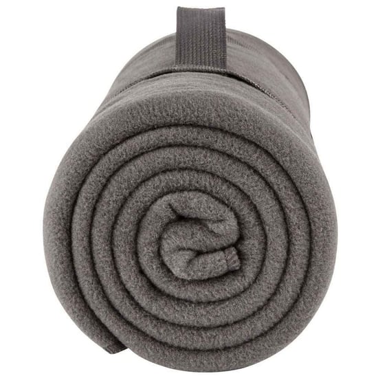 SOLS Plaid Pill Resistant Fleece Blanket (Charcoal)