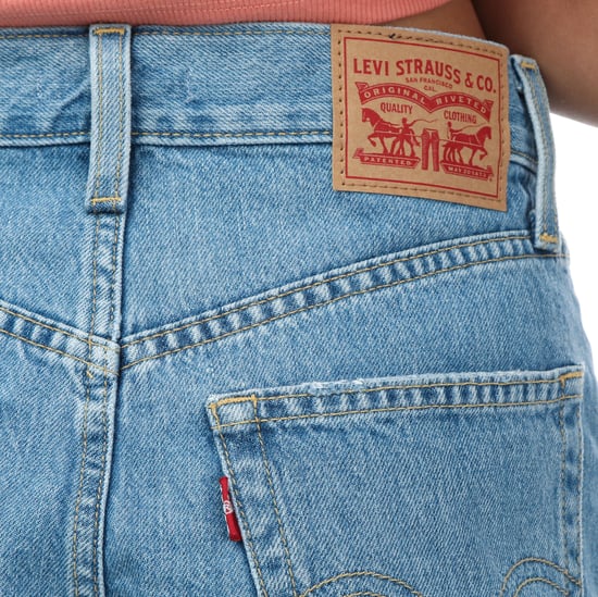 Short Taille Haute Mom Levis Pour Femme en Jean Denim - Image 3