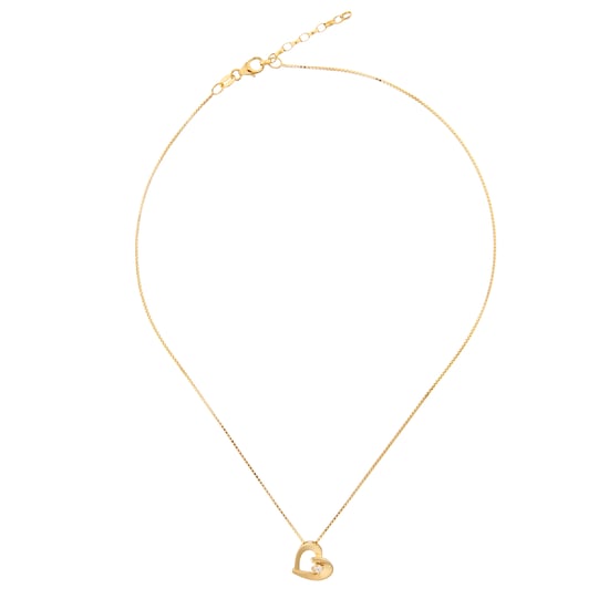 Orphelia 'Mera' Women's 925 Sterling Silver Chain with Pendant - Gold zh-7370 G