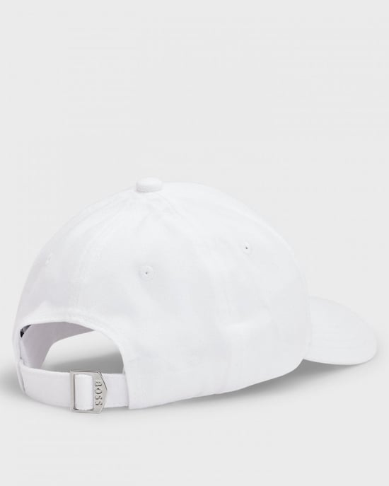 BOSS Orange Zed Mens Cotton-Twill Six-Panel Cap with Embroidered Logo NOS