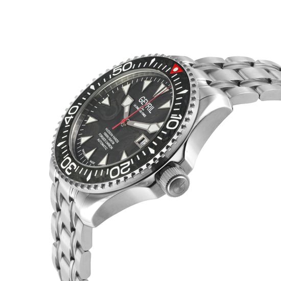 Gevril Herrenuhr Hudson Yards Schweizer Automatikuhr Dunkelgrau - Image 3
