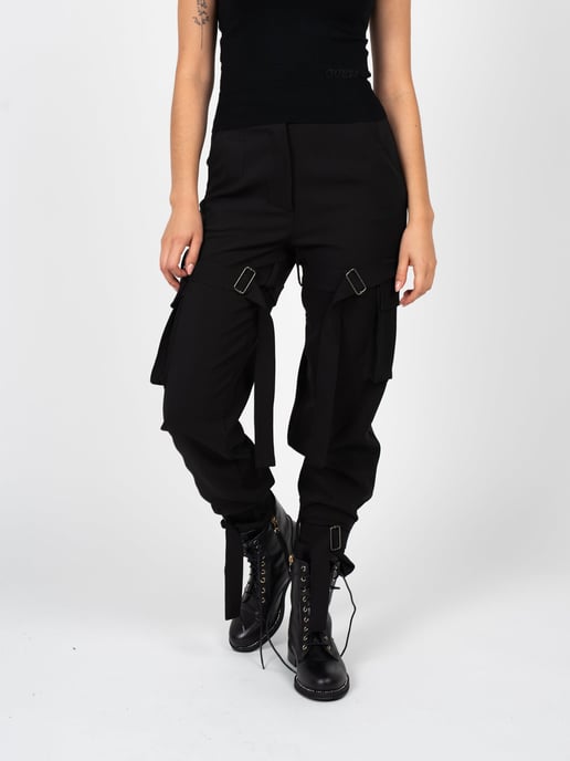 La Haine Inside Us Trousers Cargo Woman's Black