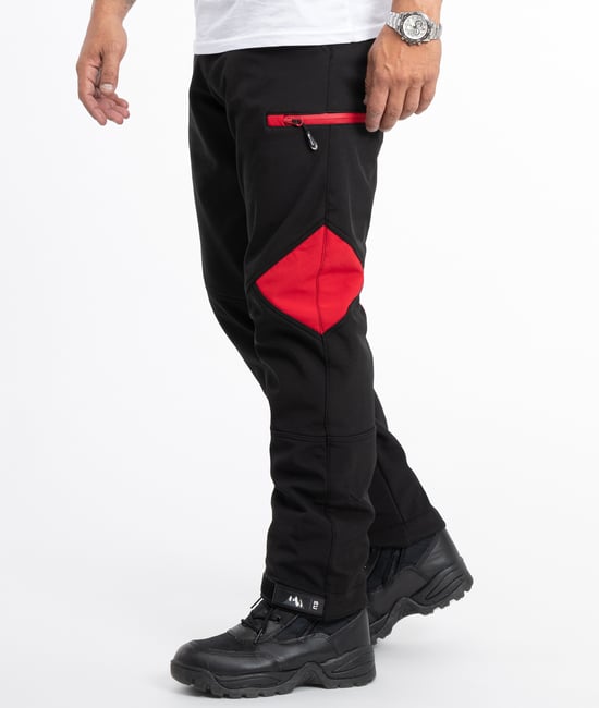 Rock Creek Softshellhose Schwarz - Image 5