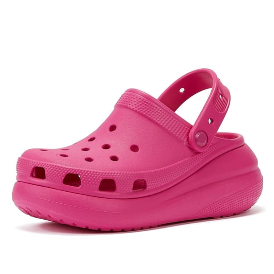 Crocs Classic Crush Clog Juice Damen Rosa Sandalen - Image 3